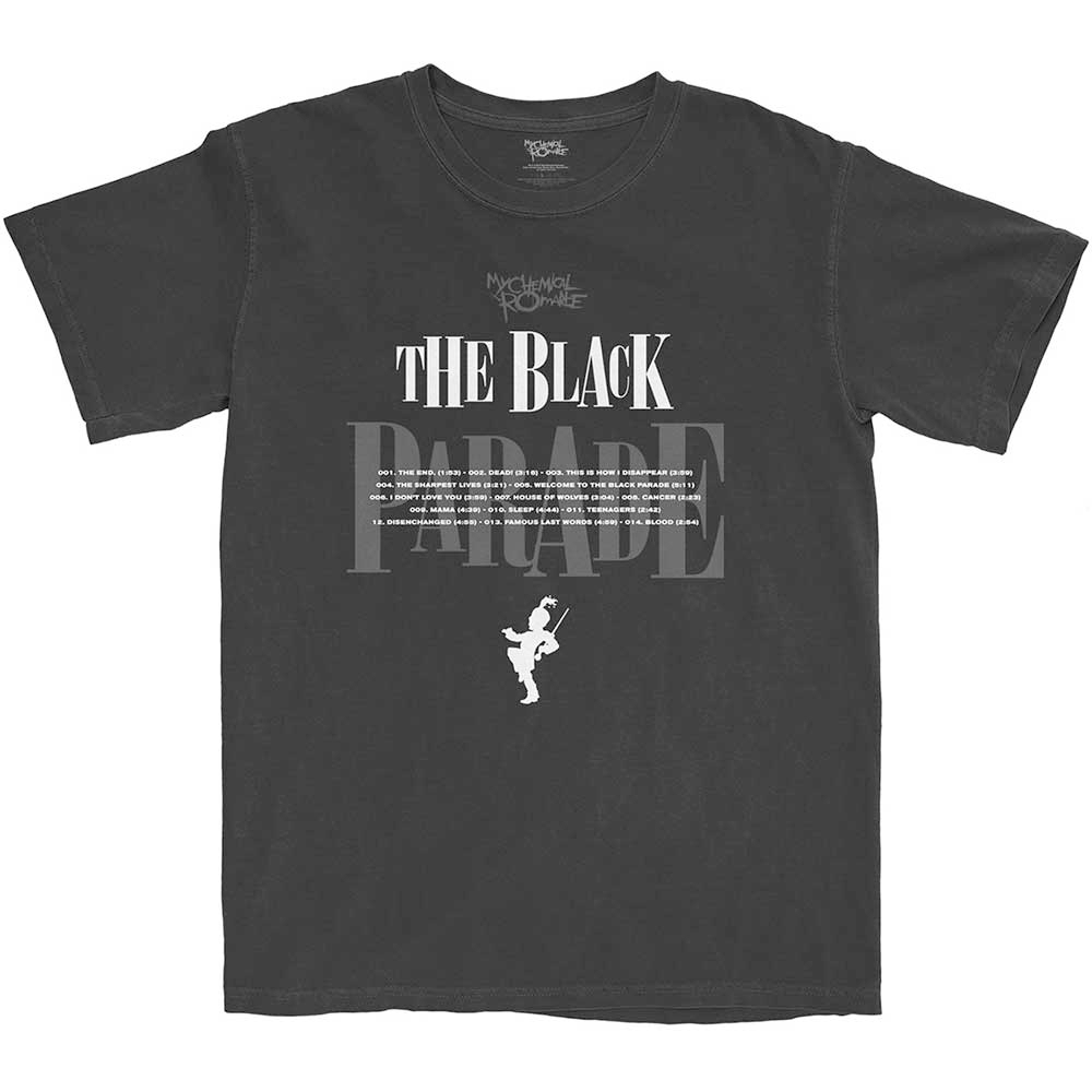 My Chemical Romance - Track Listing T-shirt Homme - Noir